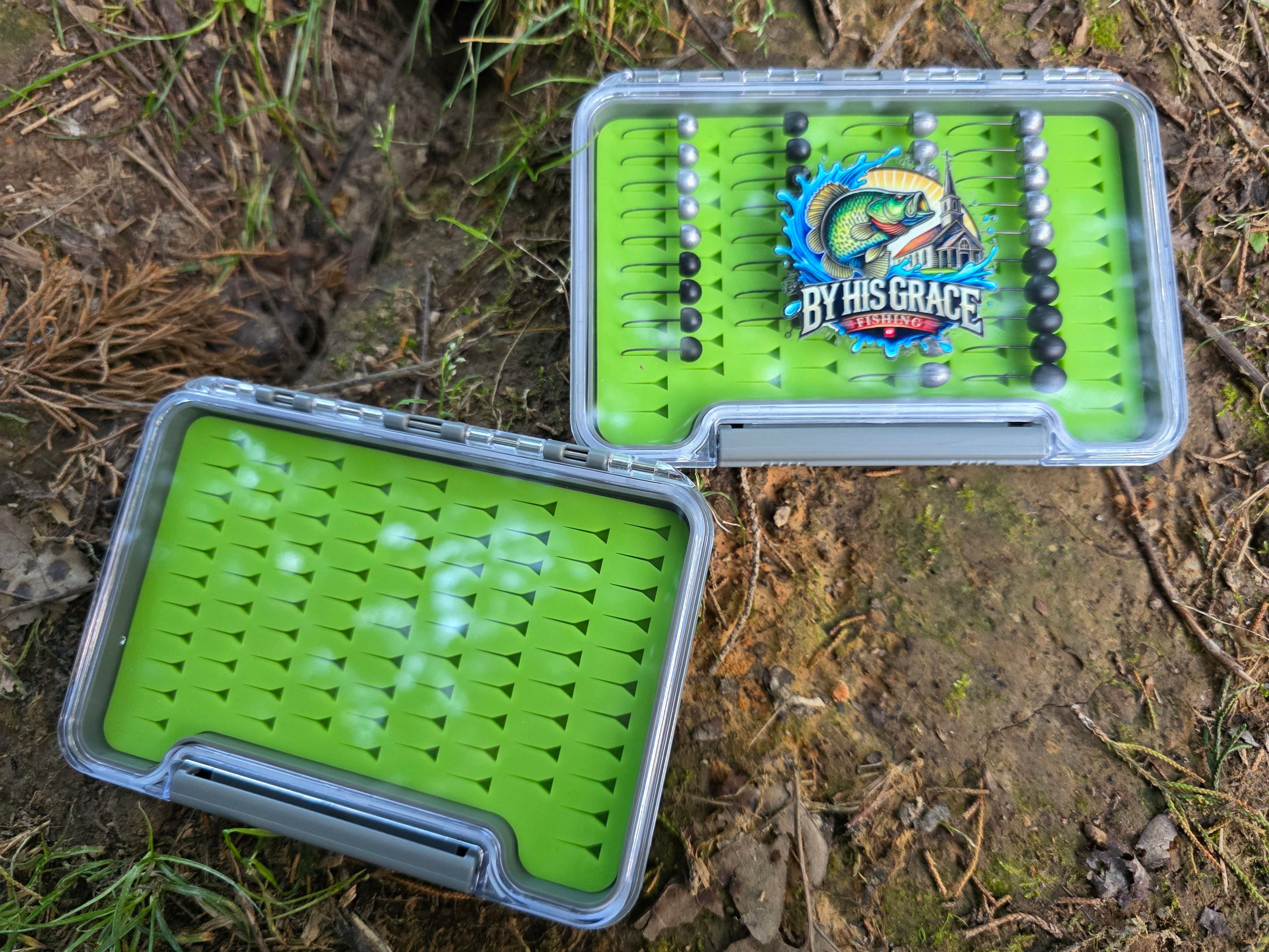 By His Grace Fishing (pocket jig head box) JIG HEADS NOT INCLUDED!